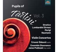 Michele Stratico Pupils of Tartini - Volume 3 (CD) Album