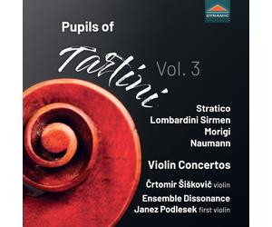 Michele Stratico Pupils of Tartini - Volume 3 (CD) Album