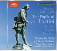 Michele Stratico The Pupils of Tartini (CD) Album