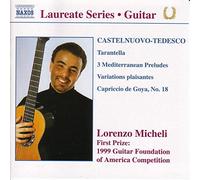 Mario Castelnuovo-Tedesco Guitar Recital (CD) Album