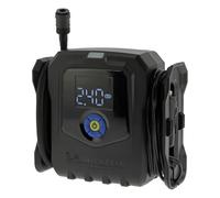 MICHELIN 009542 Compressore d’Aria Elettrico Professionale - Gonfiatore per Pneumatici Auto - Pressione Programmabile 8 Bar 168W - 12V Presa Accendisigari - Portata 24L al Minuto - 3 Adattatori