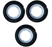 MICHELIN 3.50 10 S83 PER PIAGGIO APE 50 TRIPLA RUOTE COMPLETE