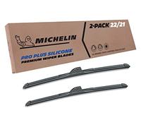 Michelin 40-2221SPBA Pro Plus Silicone Twin Pack 22 & 21 inch Wiper Blade Fits Select Jeep, Toyota, Dodge, Honda, Chevrolet, Ford, Cadillac, Nissan, Porsche, Saturn, Model Years (2 Pack)
