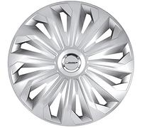 Michelin 41006 Set copricerchi Modello 43RC, 4 pezzi, 38.10 cm (15'') con sistema riflettente N.V.S., argento - set da 4