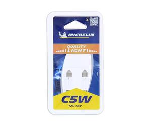 Michelin 8785 Lampada Auto, 2 C5W, 12 V