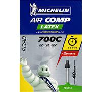 Camera D'Aria Michelin Air Comp Latex 700x22/23 Valvola Presta 40mm