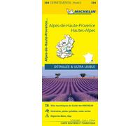 Michelin Alpes-de-Haute-Provence, Hautes-Alpes - Michelin Local Map 334 (Map)