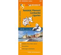 Michelin Aostatal, Piemont, Lombardei und Ligurien: Aostatal Piemont: 561