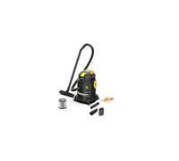 MICHELIN, Aspiratore Solidi e Liquidi, X3 20L S, Gamma SILENZIOSA, Serbatoio in Acciaio da 20 L, con Presa Elettroutensili, 800 W, Completo di Accessori, Funzione di Soffiaggio, 18 kPa
