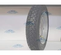 Michelin Coppia 2 Ruote Complete Montate per Vespa PX 125 150 200 con 2 Cerchi, 2 Pneumatici S83 Misura 3.50 R10, 2 Camere d'Aria