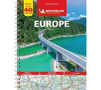 Michelin Europe - Tourist and Motoring Atlas (A4-Spiral) (Anello, filo)