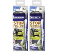MICHELIN Expert Gonfia Ripara STOP FORATURE spray 500ml senza smontare il pneumatico (Confezione da 2)