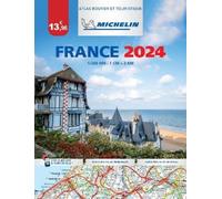 Michelin France Essential 2024 Tourist & Motoring Atlas (Tascabile)