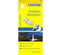 Michelin France Finistere, Morbihan: Map