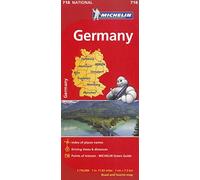 Michelin Germany Map 718 [Lingua inglese]
