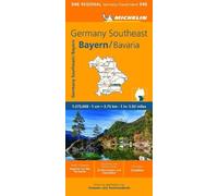 Michelin Germany Southeast, Bavaria - Michelin Regional Map 546 (Map)