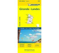 Michelin Gironde, Landes - Michelin Local Map 335 (Map)