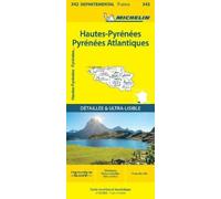 Michelin Hautes-Pyrénées Pyrénées-Atlantiques - Michelin Local Map 342 (Map)