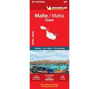 Michelin Malta Map 801: Gozo