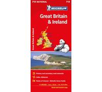 Michelin Map Great Britain & Ireland National 713 [Lingua Inglese]: Straßen- und Tourismuskarte 1: 1 000 000