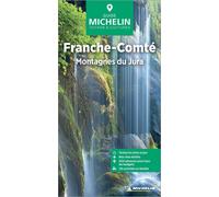 Michelin Michelin Le Guide Vert Franche-Comté,Jura: montagnes du Jur (Tascabile)