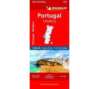 Michelin Portugal & Madeira - Michelin National Map 733 (Map)