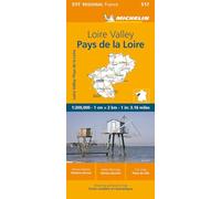 Michelin Regional France Loire Valley Map