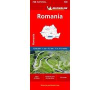 Michelin Romania - Michelin National Map 738 (Map)