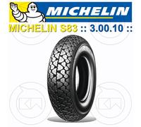 MICHELIN S 83 COPERTONE 3.00.10 42J PIAGGIO VESPA PK 50 XL ELESTART (V5X3T)