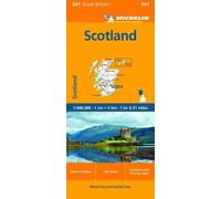 Michelin Scotland - Michelin Regional Map 501 (Map)