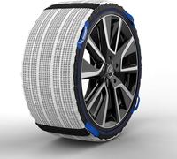 MICHELIN SOS GRIP XTREM 3D Calze da Neve X9 - Catene Tessili Sovradimensionate Premium - Tecnologia 3D Estrema - Pneumatici Grandi 15-21 Pollici