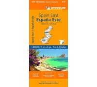 Michelin Spain East, Valencia, Murcia - Michelin Regional Map 577 (Map)