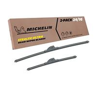 Michelin Stealth Ultra Pacchetto doppio tergicristallo da 24 e 16 pollici BMW Serie 3 Coupé/Cabriolet/Touring (2004-2013), Fiat Croma (2005-2011) (19-2416SUBA)