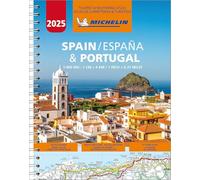 Michelin Spain & Portugal 2025 - Tourist and (Anello, filo) (PRESALE 13/02/2025)