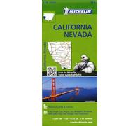 Michelin USA California, Nevada Map 174
