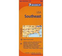 Michelin USA: Southeast Map 584 (Maps/Regional (Michelin)) by Michelin Travel & Lifestyle (2012-08-16)
