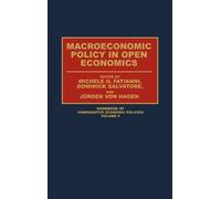 Michelle Fratianni Dominick Salvatore Macroeconomic Policy (Copertina rigida)