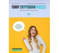 Michelle K Paul Funny Cryptogram Puzzles (Tascabile)