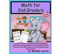 Michelle LaCroix Math for 2nd Graders (Tascabile)