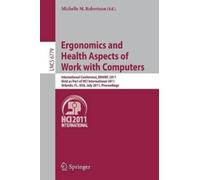 Michelle M. Robert Ergonomics and Health Aspects of Work with Comput (Tascabile)