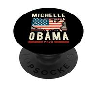 Michelle Obama Elezioni presidenziali Democratici 2028 PopSockets PopGrip Adesivo