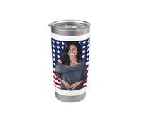 Michelle Obama Mese della storia delle donne internazionali americane Bicchiere termico in acciaio inox doppia parete