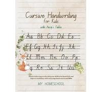 Michelle R Morrow Cursive Handwriting for Kids with Aesop's Fables (Tascabile)