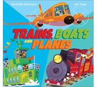 Michelle Robinson Trains, Boats and Planes (Tascabile) Busy Vehicles