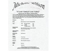 Michelle Wilson - It's My Time (It's My Turn) - Michelle Wilson 12"