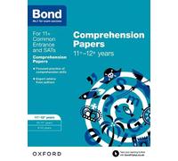 Michellejoy Hughes Bond 11+ Bond 11+: English: Comprehension Papers (Tascabile)
