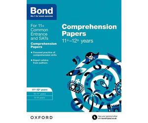 Michellejoy Hughes Bond 11+ Bond 11+: English: Comprehension Papers (Tascabile)