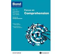 Michellejoy Hughes Bond 11 Bond 11+: English: Focus on Comprehensio (Tascabile)