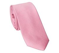 Michelsons of London Cravatta in Seta Liscia, Rosa, Taglia Unica