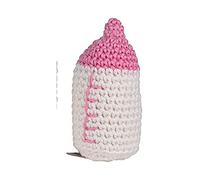 MICHI Gioco Crochet Biberon, Rosa